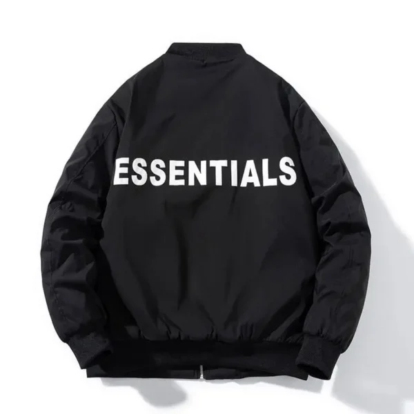 Black FOG Essentials Iridescent Puffer Jacket