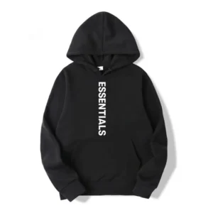 Essentials Vertical Logo Hoodie