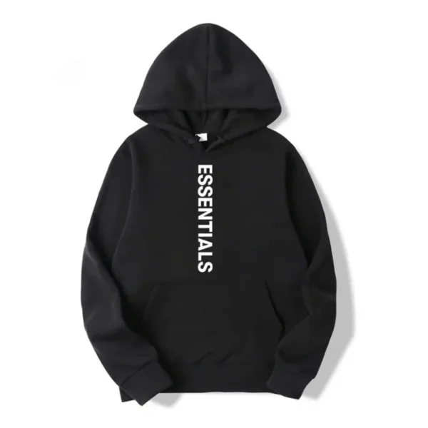 Essentials Vertical Logo Hoodie