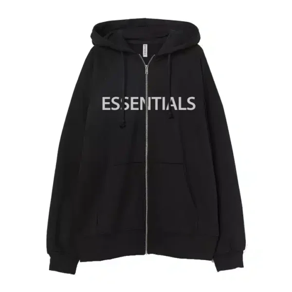 FOG Essentials Oversized Zip-Through Hoodie