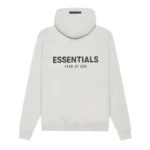 Fear Of God Essentials White Hoodie