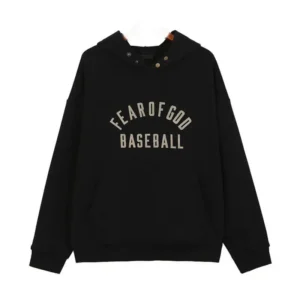 Fear of God Baseball Logo Hoodie