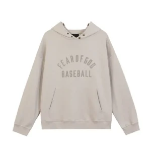 Fear of God Baseball Logo Hoodie