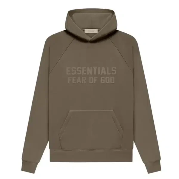 Fear of God Essentials Brown Hoodie