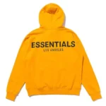 Yellow FOG Essentials Los Angeles Hoodie