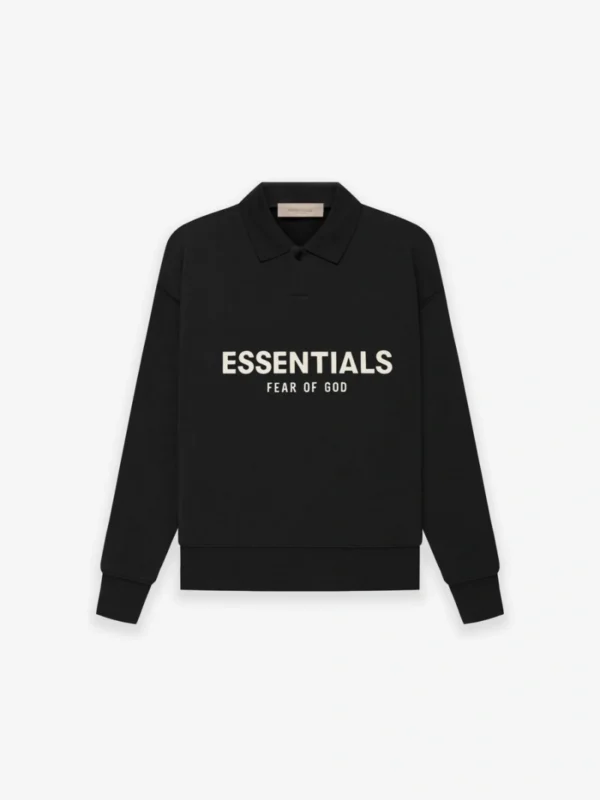 Essentials Fear Of God Core Ls Polo Sweatshirt