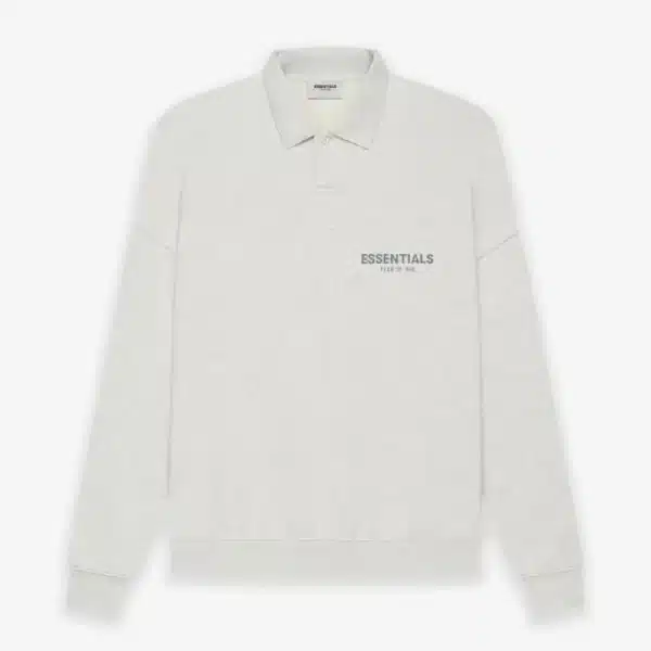 Essentials Fear Of God Long Sleeve Polo Sweatshirt